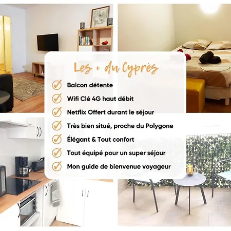Le Cypres - Ideal Pour Vos Ou Vos Deplacements Professionnels A